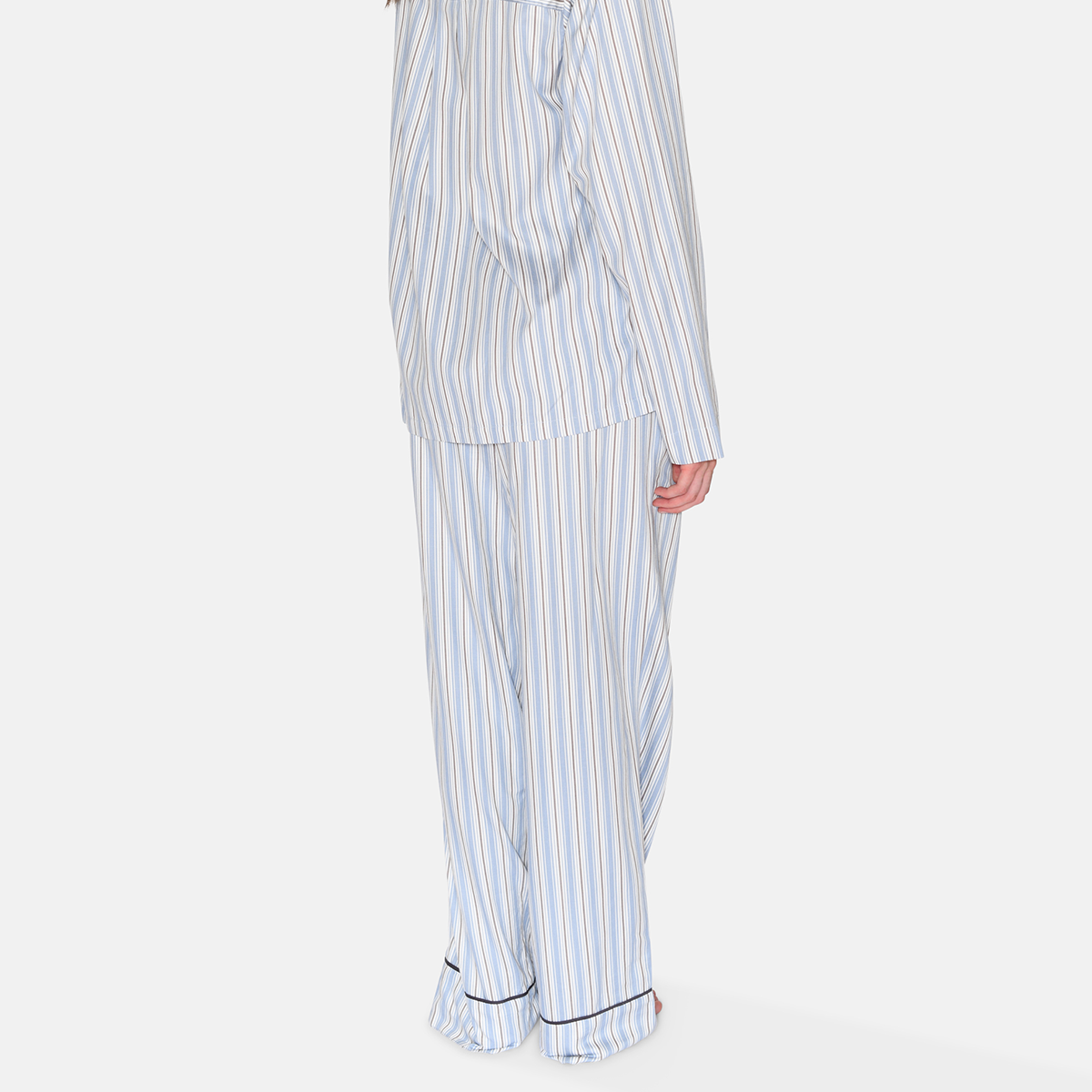 CCDK Nicola bukser, blå - 60940 - 6024 - Faded Denim Stripe