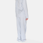CCDK Nicola bukser, blå - 60940 - 6024 - Faded Denim Stripe