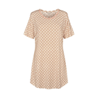 Lady Avenue Bamboo natkjole, beige - 61-502 - 679 - Desert Garden