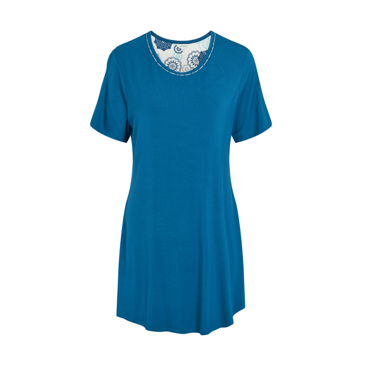 Lady Avenue Bamboo natkjole, blå - 61-702 - 651 - Royal Blue