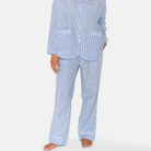 CCDK Pia natbukser, blå - 61010 - 6062 - English Manor Stripe