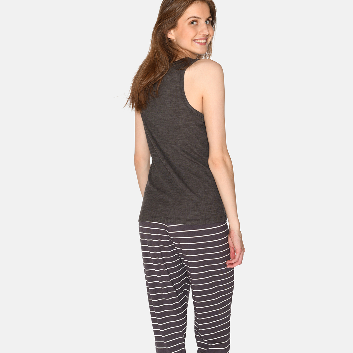 CCDK Monica Tank top, grå - 61550 - 8008 - Pavement Melange