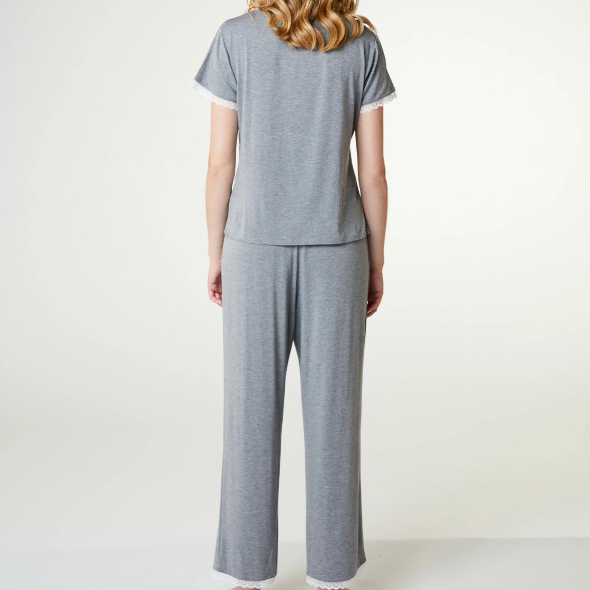 CCDK Jordan pyjamas, grå - 66600 - 9015 - Grey Melange