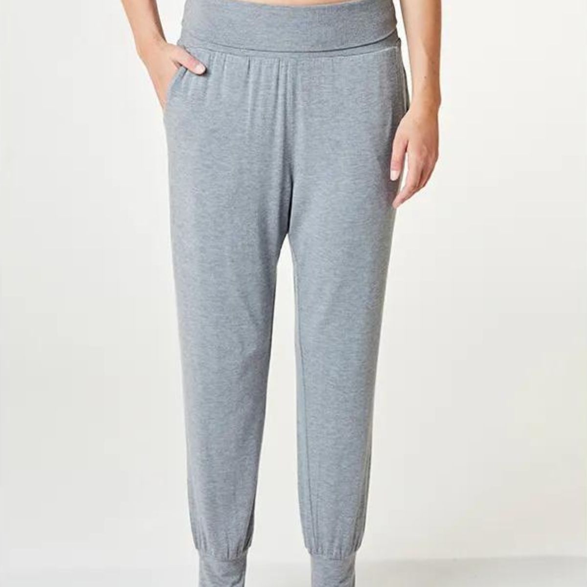 CCDK Nora natbukser, grå - 622125 - 4015 - Grey Melange