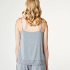 CCDK Kendall Chemise top, grå - 66090 - 9015 - Grey Melange