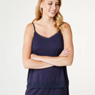 CCDK Kendall Chemise top, blå - 66090 - 6001 - Dark Navy
