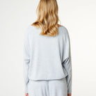 CCDK Lydia Cosy bluse, grå - 622129 - 4015 - Grey Melange