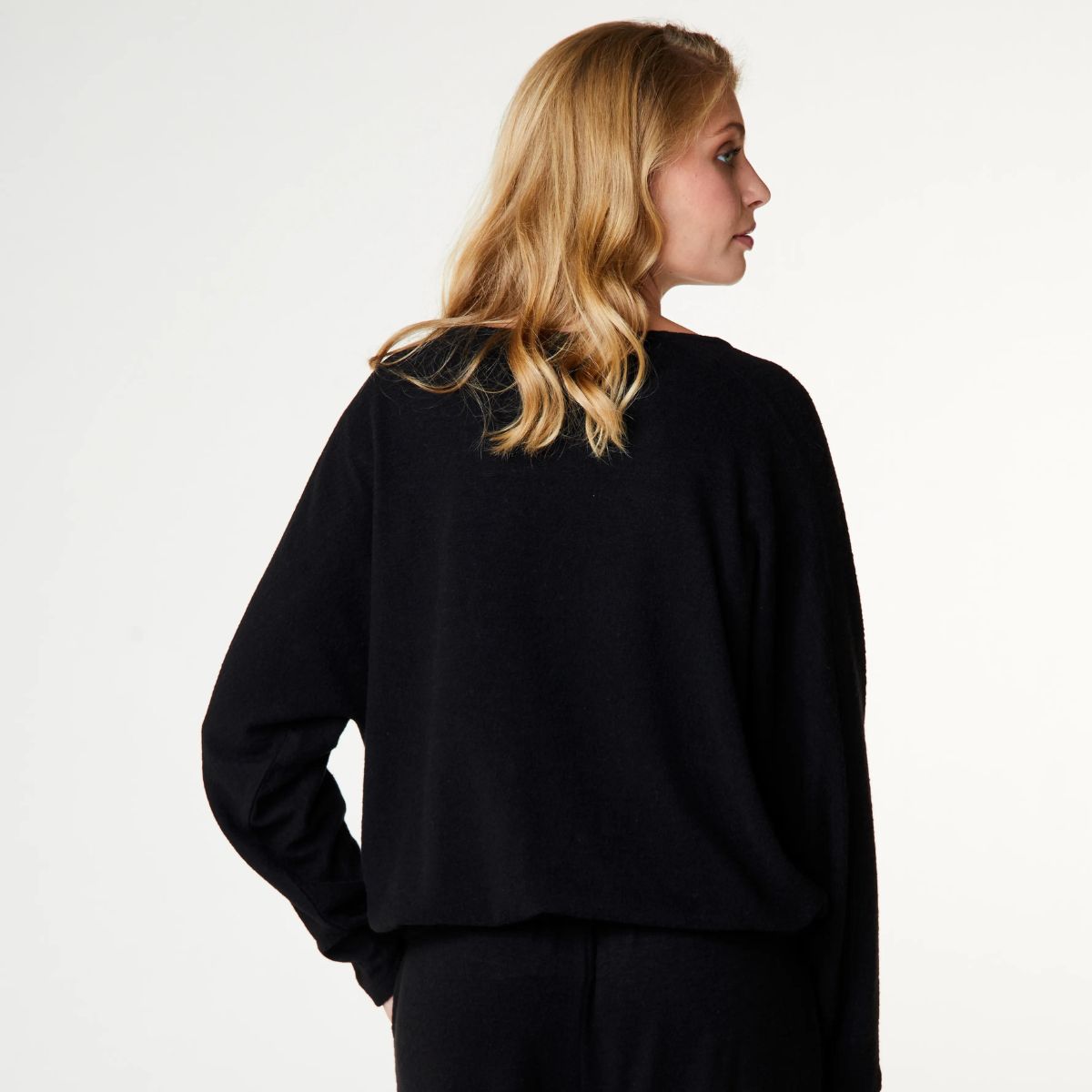 CCDK Lydia Cosy bluse, sort - 622129 - 4600 - Black