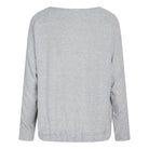 CCDK Lydia Cosy bluse, grå - 622129 - 4015 - Grey Melange