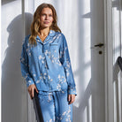 CCDK Josephine natskjorte, blå - 622537 - 4393 - Blue Shadow