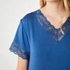 CCDK Karita natkjole, blå - 622706 - 4395 - Ensign Blue
