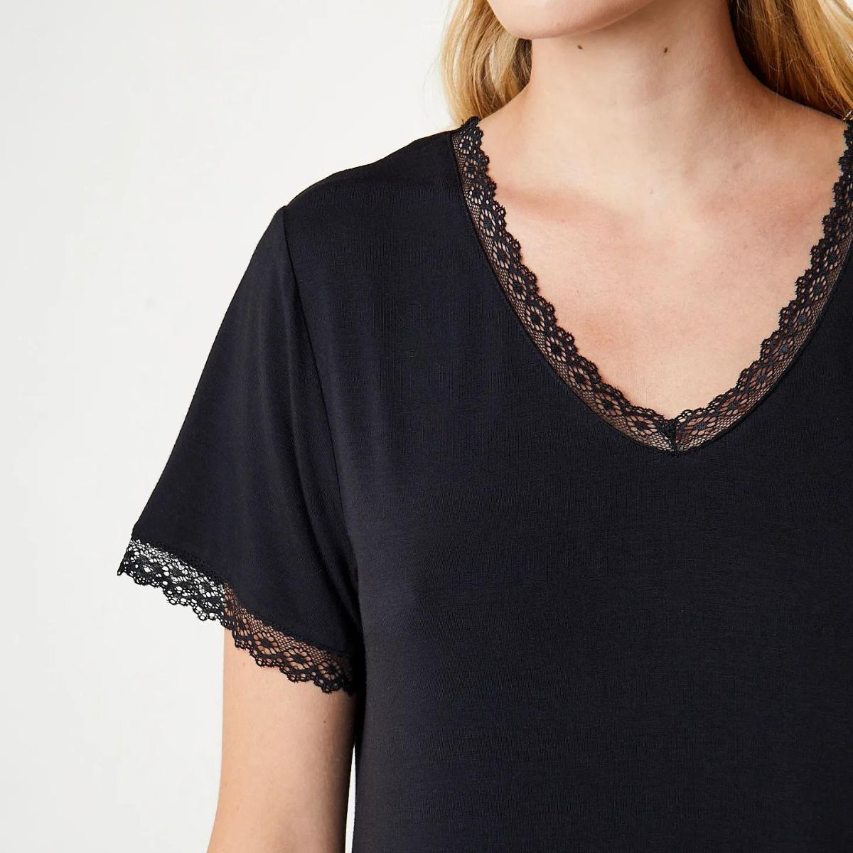 CCDK Jacqueline natkjole, sort - 622707 - 4600 - Black