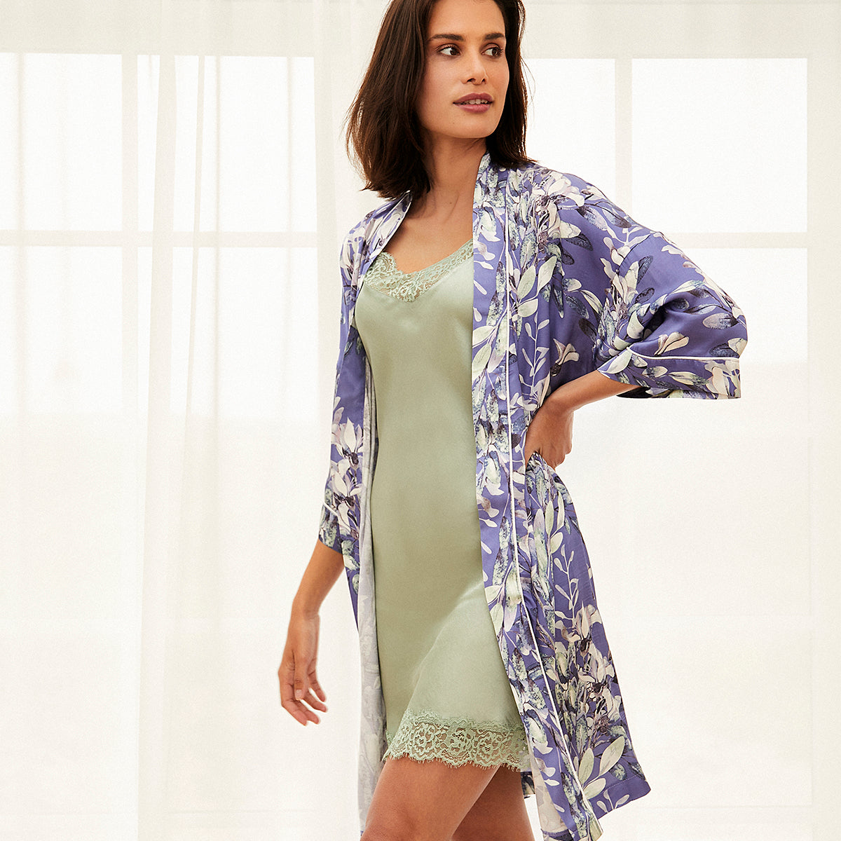 CCDK Jean kimono, blå - 623045 - 56054 - Marlin