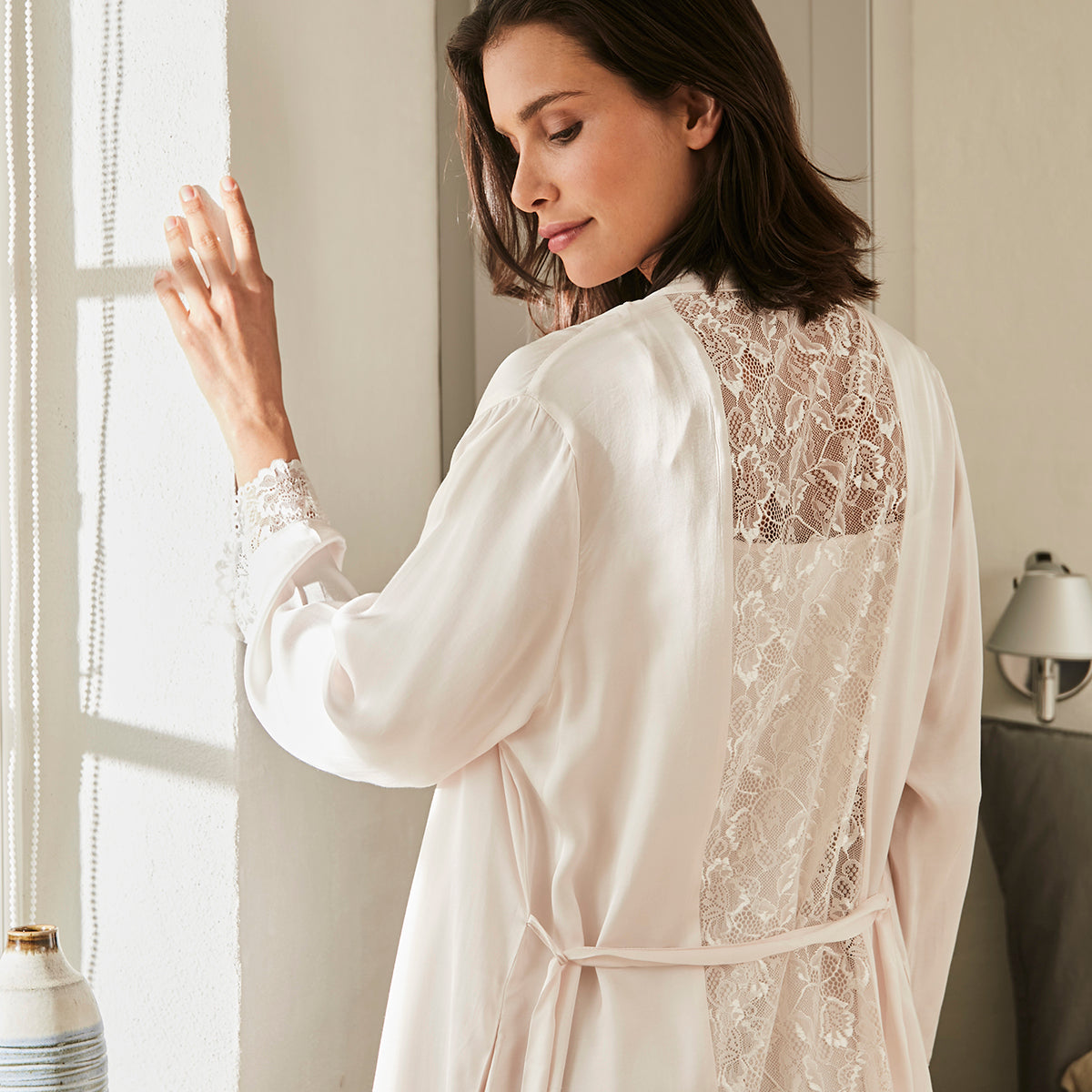 CCDK Noa kimono, beige - 623134 - 56143 - Crystal Gray