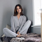 CCDK Katrine natbukser, grå - 623579 - 9015 - Grey Melange