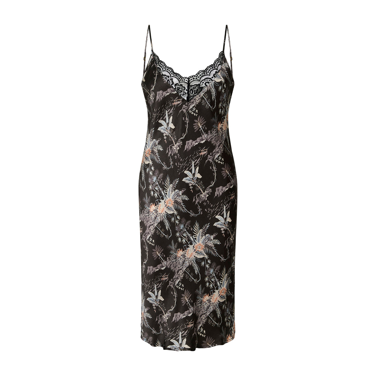 CCDK Laura Chemise natkjole, sort - 623602 - 9000 - Black