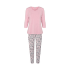 Lady Avenue Bamboo pyjamas, lyserød - 63-818 - 675 - Blushed Safari