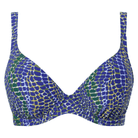 Femilet Taula bikini top med bøjle, multi - FS72NA - C87 - Blue Snake