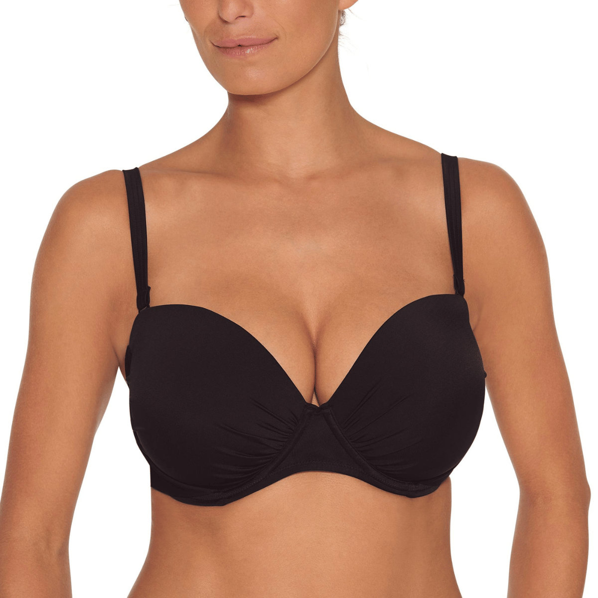 Wiki Mocca bikini top med bøjle, brun - 3461 - W079 - Mocca