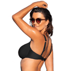 Wiki Black bikini top med bøjle, sort - 3466 - W099 - Black