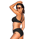 Wiki Black bikini top med bøjle, sort - 3466 - W099 - Black