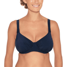 Wiki Midnight bikini top med bøjle, blå - 3467 - W094 - Midnight