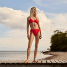 CCDK Diana bikini top med bøjle, rød - 65160 - 3008 - Bittersweet
