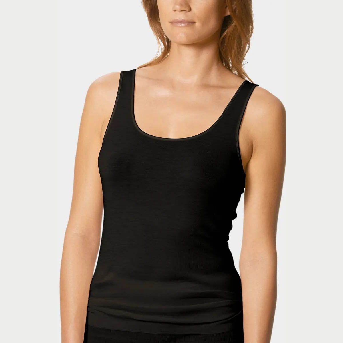 Mey Exquisite top, sort - 65575 - 003 - Black