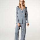 CCDK Joy natskjorte, grå - 620571 - 9015 - Grey Melange