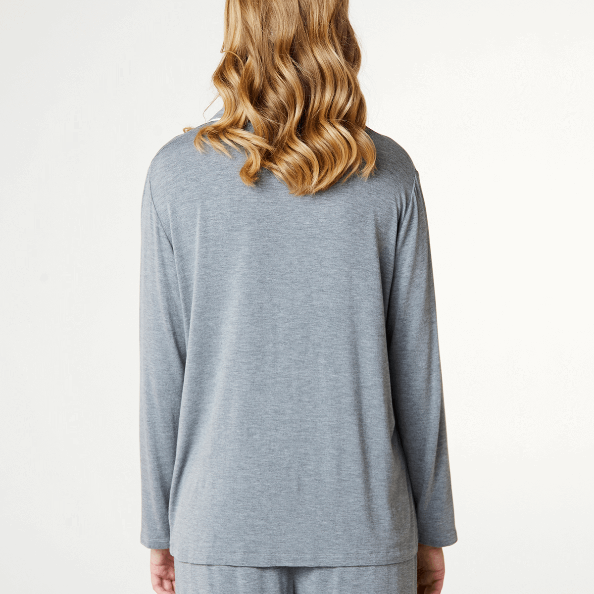 CCDK Joy natskjorte, grå - 620571 - 9015 - Grey Melange