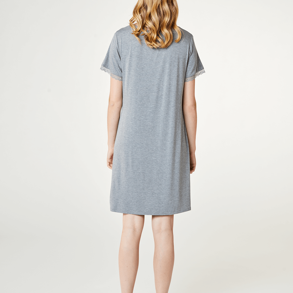 CCDK Jacqueline natkjole, grå - 622119 - 9015 - Grey Melange