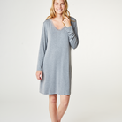 CCDK Jacqueline natkjole, grå - 66180 - 9015 - Grey Melange