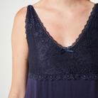 CCDK Jennifer Chemise natkjole, blå - 66270 - 6001 - Dark Navy