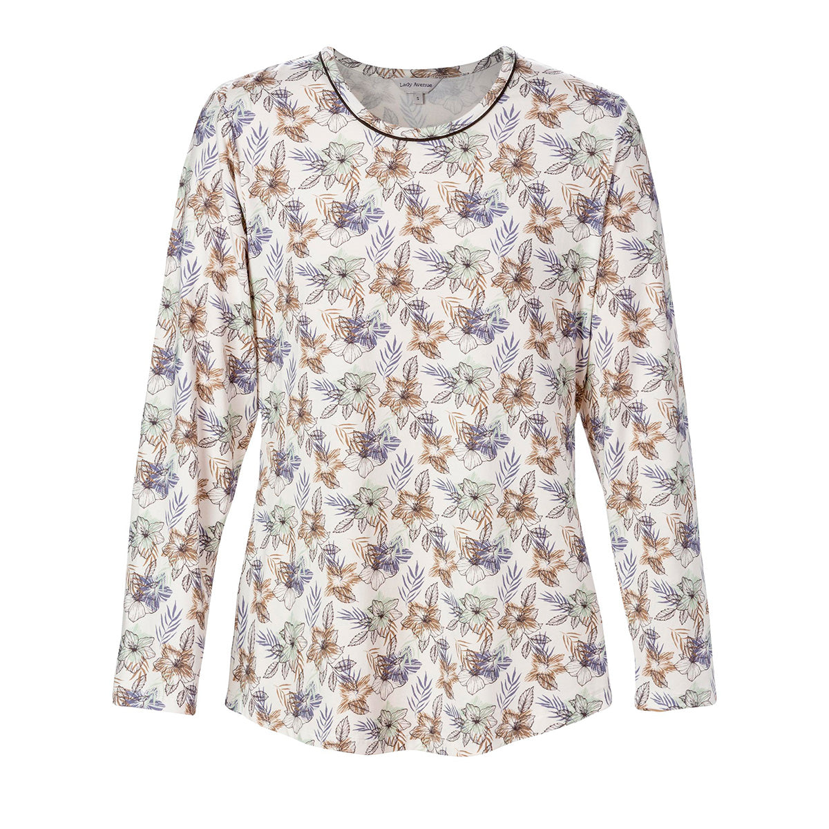 Lady Avenue Bamboo pyjamas, blå - 66709 - 7600 - Blue