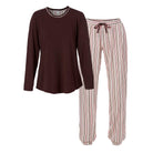 Lady Avenue Bamboo pyjamas, brun - 66721 - 2900 - Brown