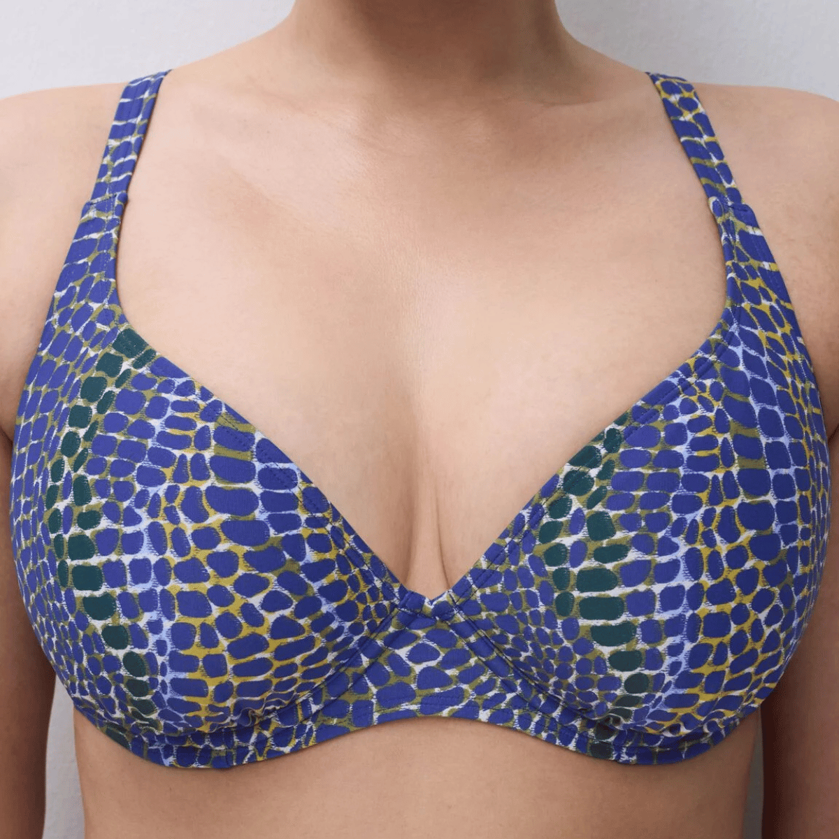 Femilet Taula bikini top med bøjle, multi - FS72NA - C87 - Blue Snake