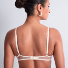 Aubade Iconic Calypso trekant BH, creme - 6CF12 - DUNN - Dune