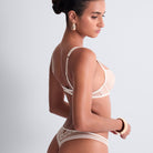 Aubade Iconic Calypso plunge BH, creme - 6CN08 - DUNN - Dune