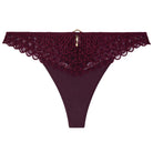 Aubade Eloge Du Desir tanga trusse, lilla - 7C26 - DEBE - Deep Berry