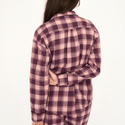 JBS of Denmark Flannel natskjorte, multi - 8-1123-74 - 6977 - Rose