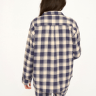 JBS of Denmark Flannel natskjorte, multi - 8-1123-74 - 882 - Blue