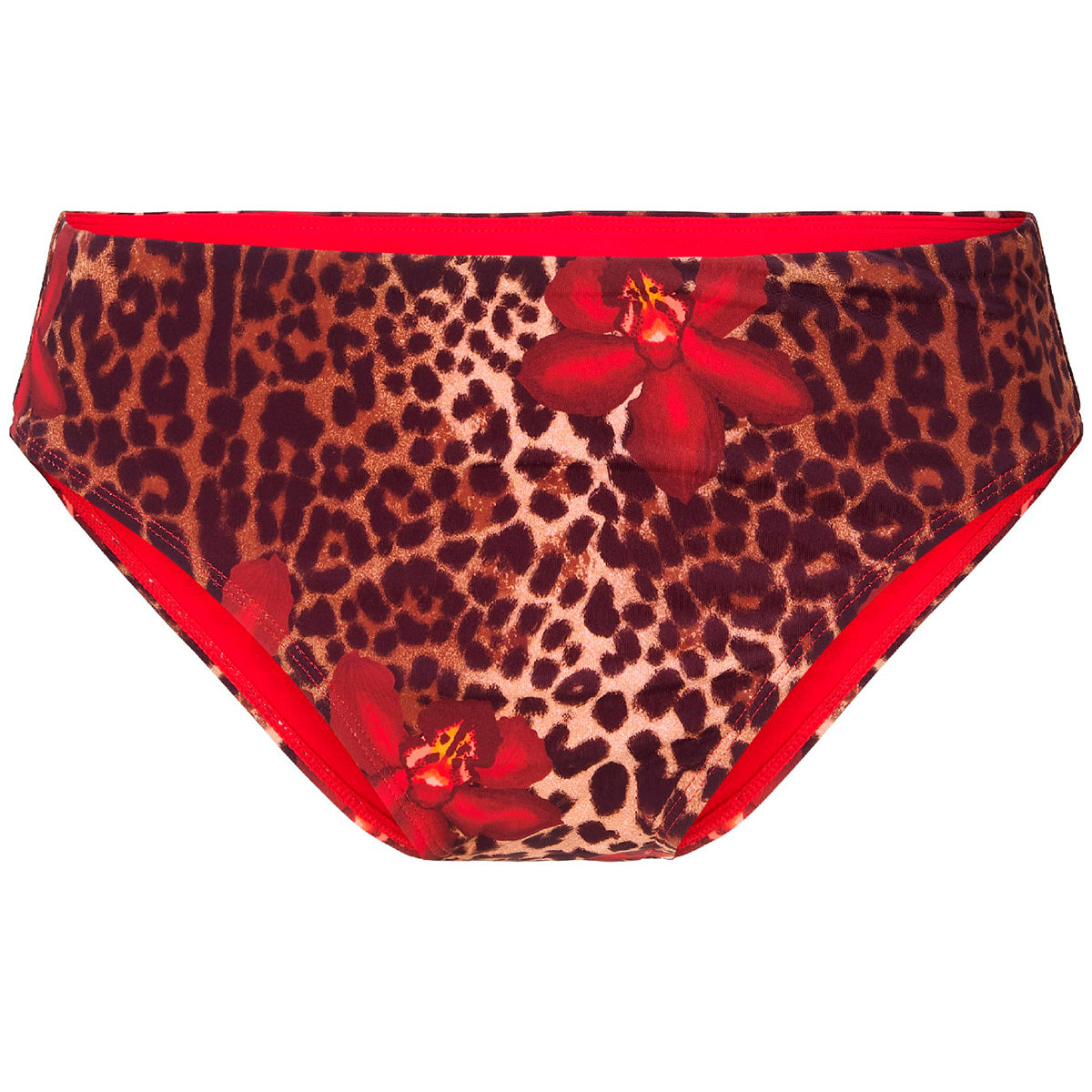 LingaDore Leopard Flower Shine tai bikinitrusse, leopard - 8201B - 340 - Leopard Flower