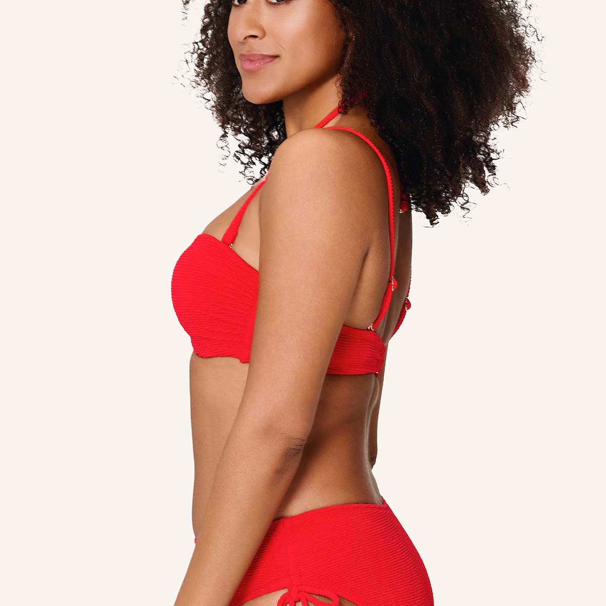 LingaDore Stand Out bikini top med bøjle, rød - 8202BC - 341 - Venere Red