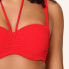 LingaDore Stand Out bikini top med bøjle, rød - 8202BC - 341 - Venere Red