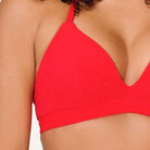 LingaDore Stand Out bikini top med bøjle, rød - 8202TB - 341 - Venere Red
