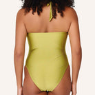 LingaDore Summerproof badedragt uden bøjle, grøn - 8204SS - 344 - Moss