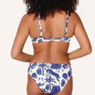 LingaDore Under The Greek Sun bikini top med bøjle, multi - 8206BT - 345 - Blue White Print