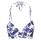LingaDore Under The Greek Sun bikini top med bøjle, multi - 8206TB - 345 - Blue White Print