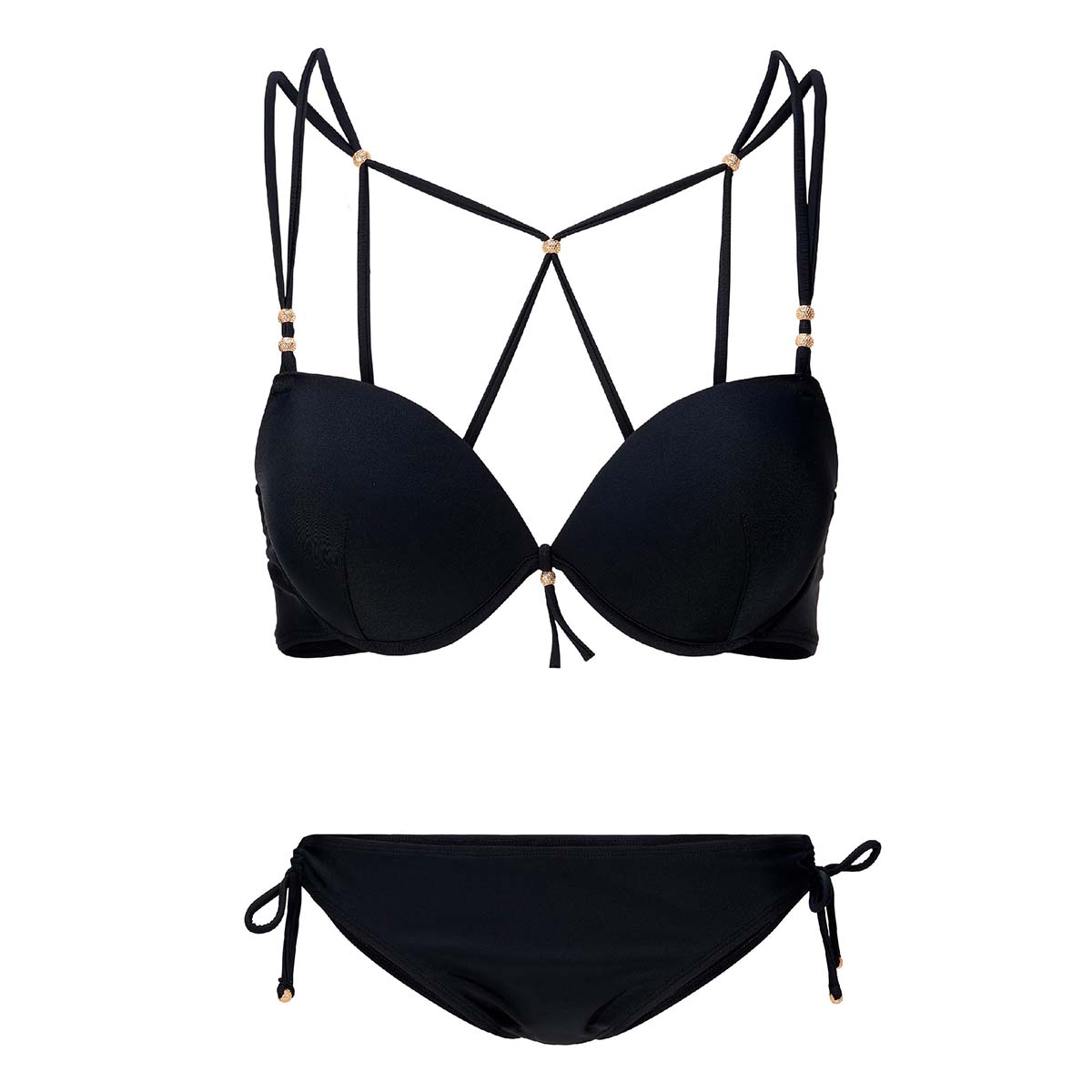 LingaDore bikinisæt, sort - 8207 - 02 - Black