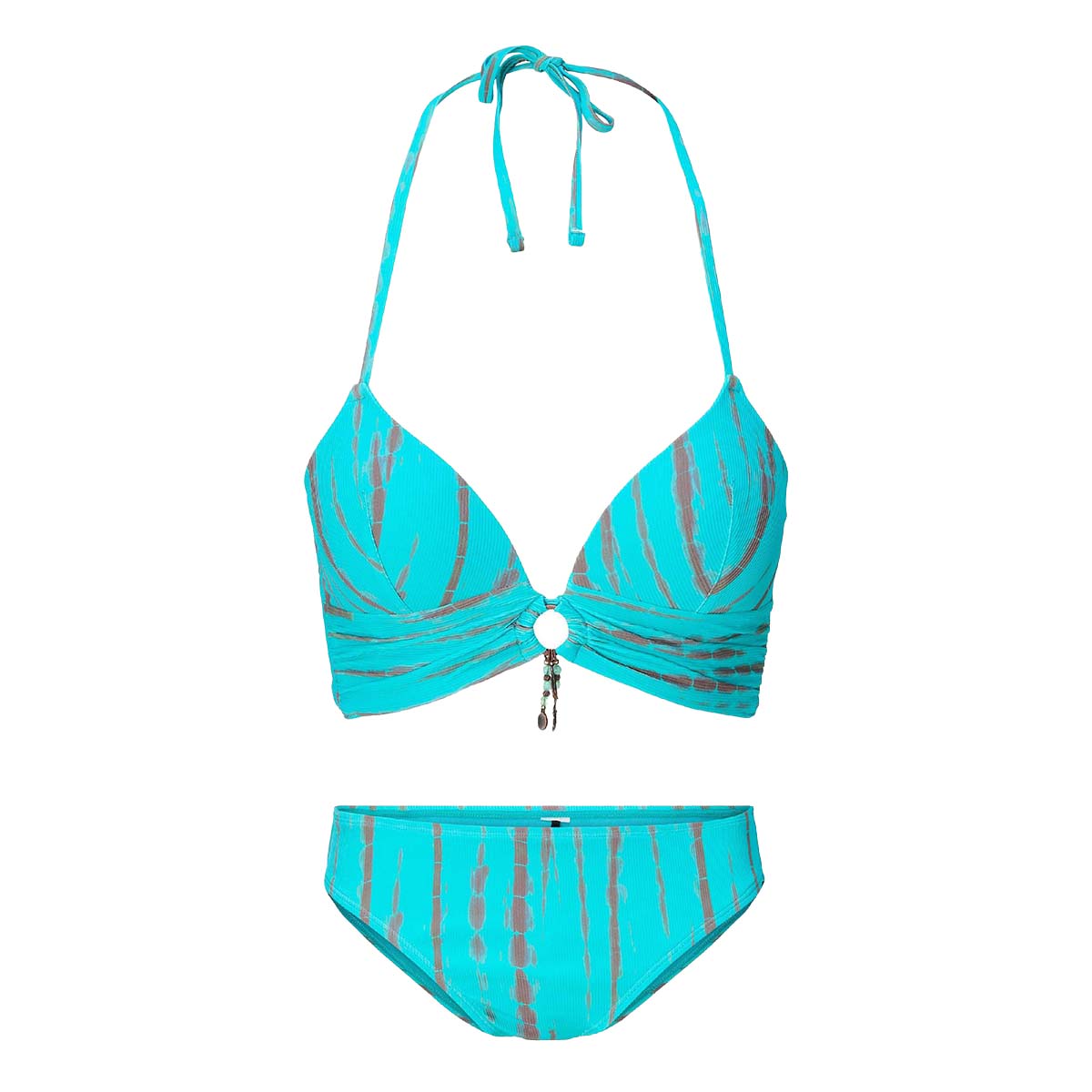 LingaDore Ocean Obsession bikinisæt, turkis - 8209 - 346 - Turqoise Tye Die